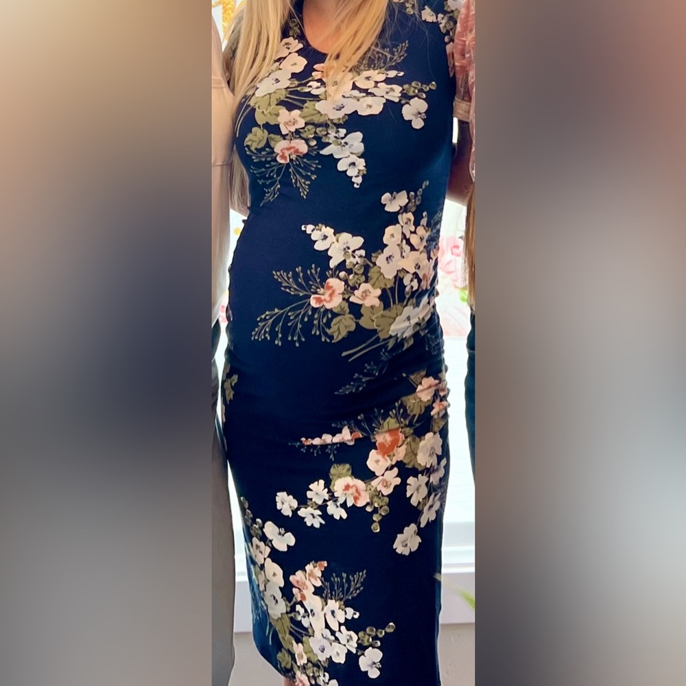 Beautiful Ingrid and Isabel maternity dress
